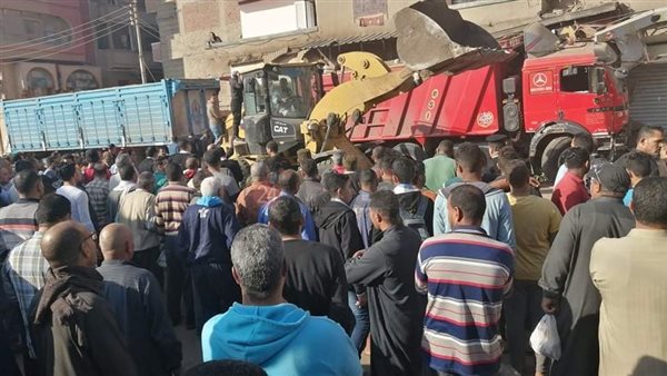 آثار الحادث