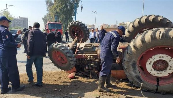 حادث تصادم بأسيوط