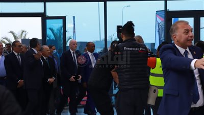 في حضور إنفانتينو.. انطلاق حفل افتتاح المقر الجديد لاتحاد الكرة