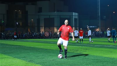 بمشاركة إنفانتينو.. مباراة استعراضية في افتتاح مقر اتحاد الكرة الجديد ومجاهد يقود منتخب مصر | صور