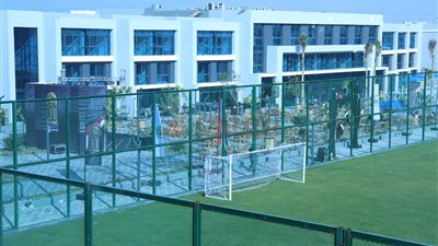 ملاعب المبنى الجديد لاتحاد الكرة بمقر مشروع الهدف |شاهد 