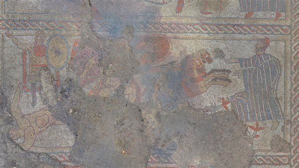 أخيل يسحب هيكتور