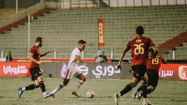 جانب من لقاء الزمالك