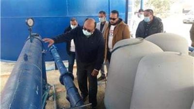 الانتهاء من تطهير شبكات خطوط مياه الشرب في محافظات القناة