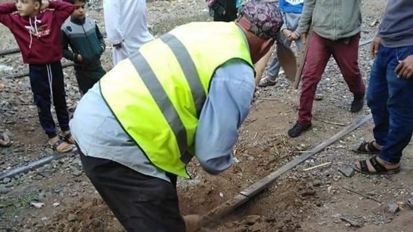 إصلاح كسر في قضبان