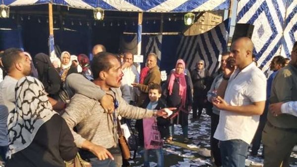 خناقة ونزيف في انتخابات