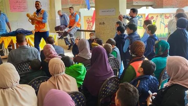 هيئة الإسعاف تدرب