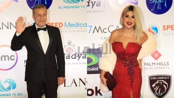 شريف منير وبوسي شلبي