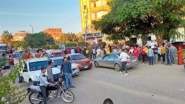 تصادم سيارة زفاف