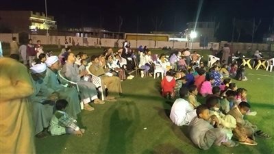 تفاصيل أولى فعاليات المسارح المتنقلة بقرية سلوا بحرى بأسوان 