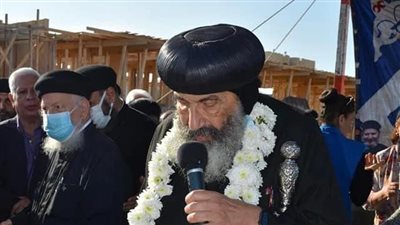 وضع حجر أساس بناء كنيسة جديدة ببورسعيد