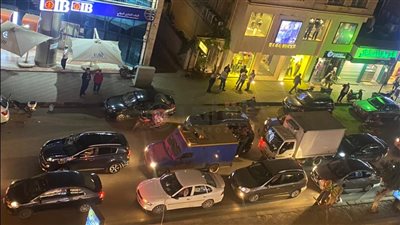 تكدسات مرورية بالطريق الدائري والمحور وشارع لبنان | صور