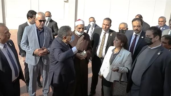 جانب من زيارة وفد