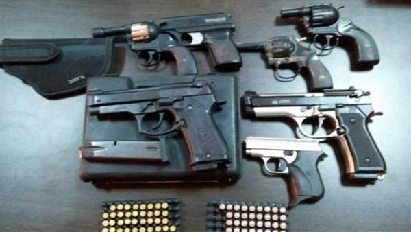 اسلحة غير مرخضة 