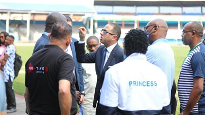 أزمة قبل مباراة المصري وريفرز يونايتد بسبب البث المباشر | صور