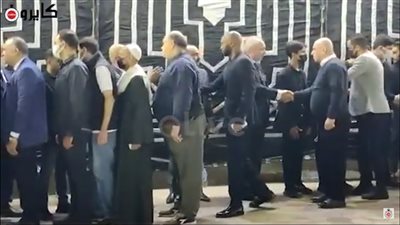 شيكابالا وعصام شلتوت يقدمان واجب العزاء في وفاة المستشار جلال إبراهيم | فيديو