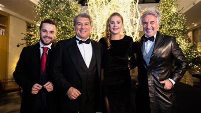 وصول وفد برشلونة ودروجبا إلى حفل الكرة الذهبية 2021