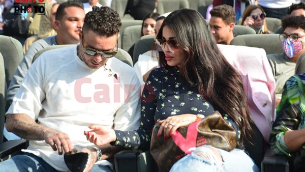 أحمد الفيشاوي وزوجته