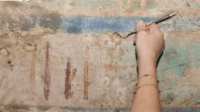 الآثار تنتهي من ترميم المخازن الجنوبية بمعبد الأخ منو بالكرنك | صور