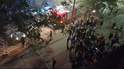 الأجهزة الأمنية تفحص جسمًا غريبًا في شارع فيصل