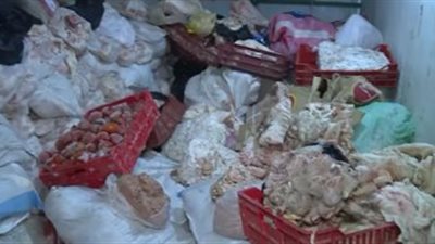 ضبط 55 طن مواد غذائية فاسدة بالمحافظات