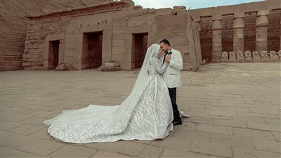 مصور سيشن الفرح بطريق الكباش: كانت فكرتي.. والتصوير حدث قبل الافتتاح │ صور