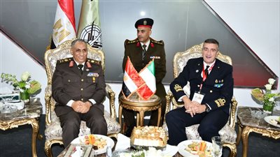 لقاءات ثنائية لقادة الأفرع الرئيسية للقوات المسلحة وكبار القادة العسكريين على هامش فعاليات إيديكس 2021 | صور