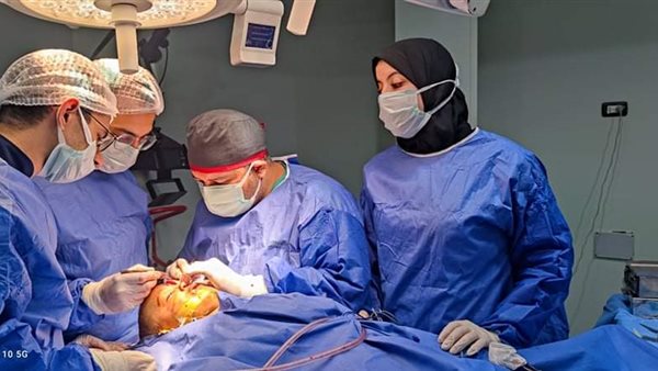 الفريق الطبي أثناء