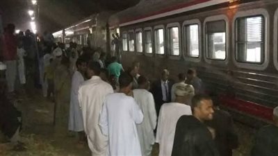 اصطدم بهما قطار vip.. مصرع تلميذة وإصابة شقيقها أثناء عبورهما شريط السكة الحديد بسوهاج