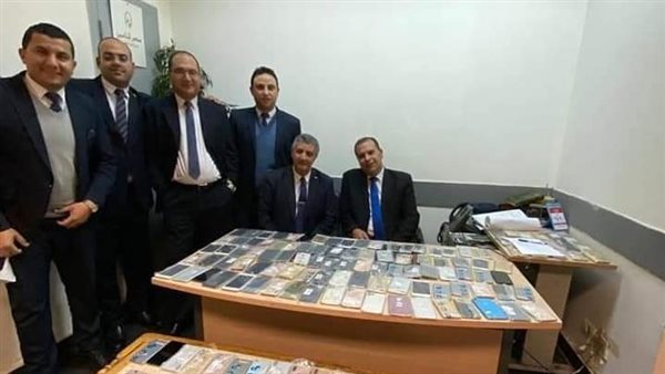 المضبوطات بحوزة رجال