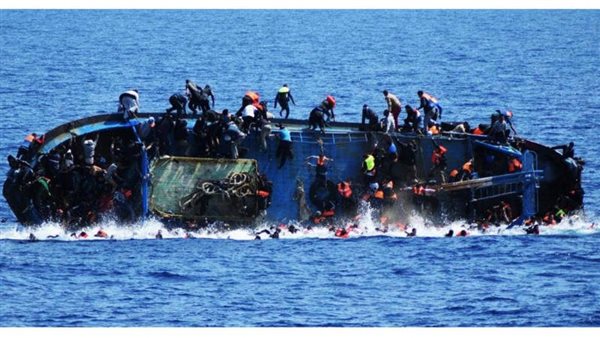 غرق مركب هجرة غبر