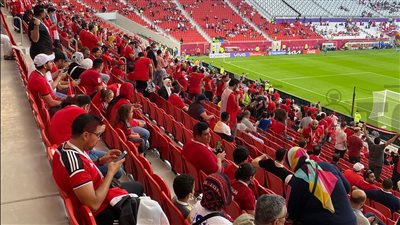 جماهير المنتخب المصري تهتف باسم أبو تريكة في مباراة لبنان بالبطولة العربية | فيديو