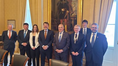 تفاصيل مشاركة وزير الري في مجلس القادة للائتلاف الدولي للمياه والمناخ | صور