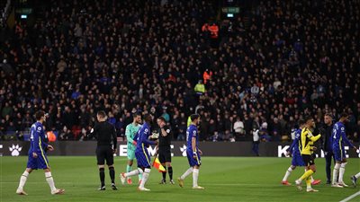 إيقاف مباراة تشيلسي أمام واتفورد بسبب إصابة مشجع بأزمة قلبية | صور