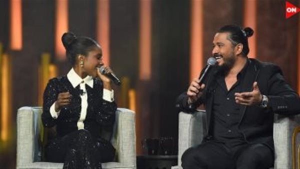 مصطفى حجاج و داليا