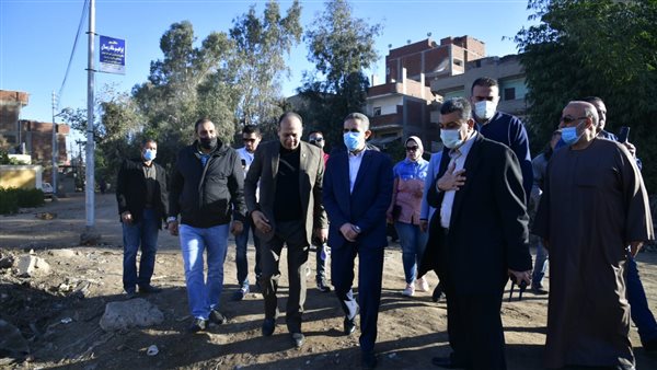 محافظ الغربية يجري