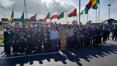 طلاب جامعة حلوان في زيارة لمعرض إيديكس للصناعات الدفاعية والعسكرية │ صور