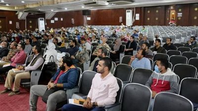  الشعبة الميكانيكية بالمهندسين تستكمل محاضرات دورة مكافحة الحريق │ صور