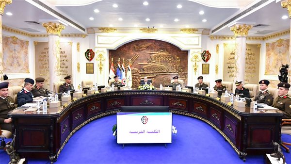 السيسي خلال اختبارات