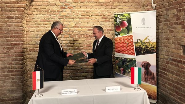 وزيرا الزراعة المصري