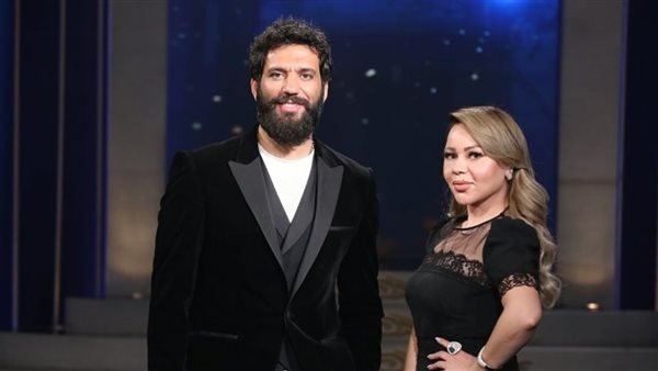 حسن الرداد مع الإعلامية