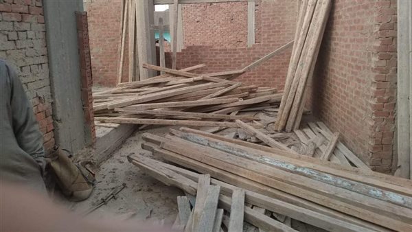 إزالة تعديات في الفيوم