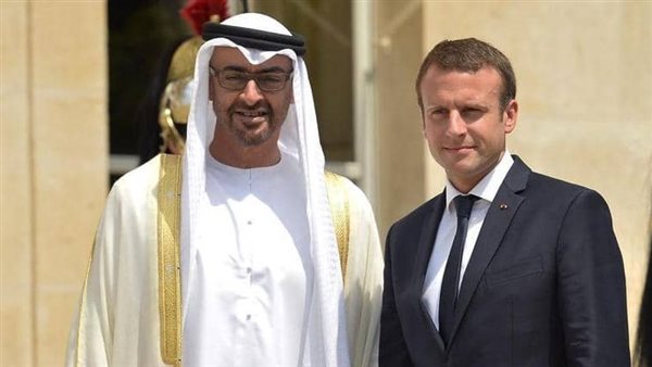 ماكرون وبن زايد