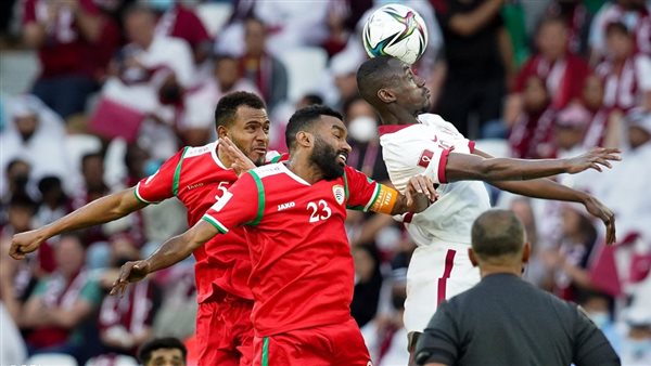 مباراة قطر وعمان