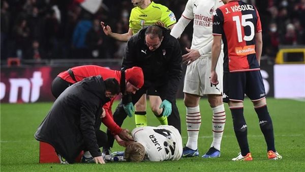 لحظة إصابة كايير