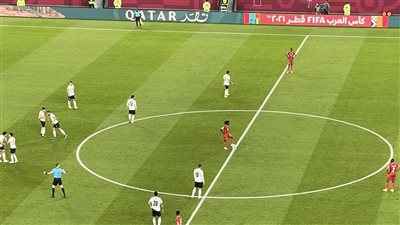 ملخص الشوط الأول من مباراة منتخب مصر ضد السودان في كأس العرب 2021.. طرد وثلاثية نظيفة للفراعنة