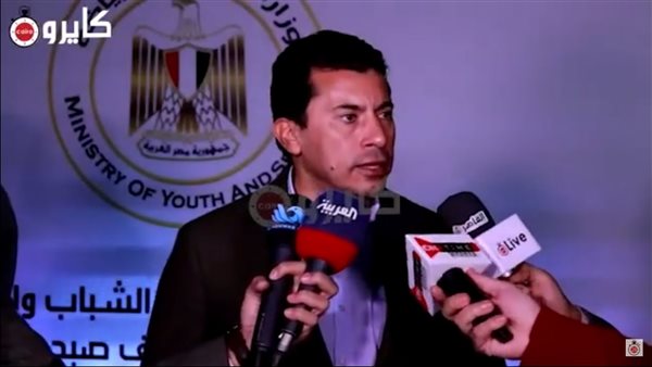 أشرف صبحي وزير الرياضة