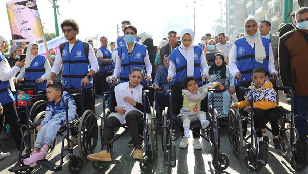 مسيرة لذوي الاعاقة