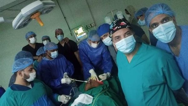 الفريق الطبي