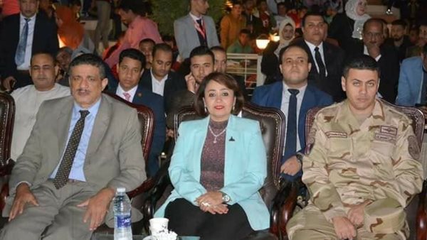 محافظ سوهاج والنائبة